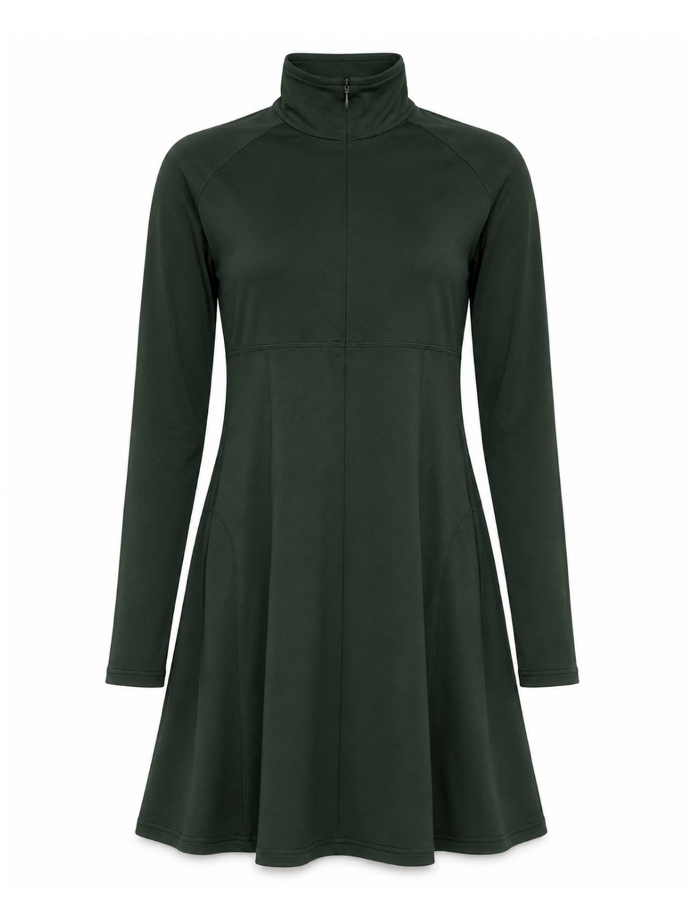 Lola Dark Green Long Sleeve Active Casual Dress Womens Size XS